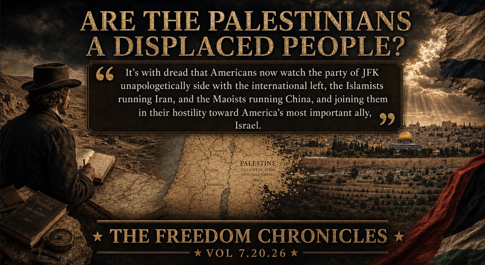 Are the Palestinians a Displaced People?