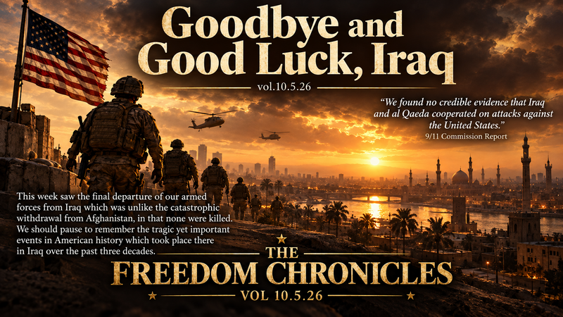 Goodbye And Good Luck, Iraq