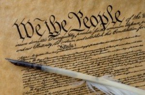 Our Constitution provides Americans unalienable rights, not granted by the state but by God. Photo source: http://goo.gl/e4St2